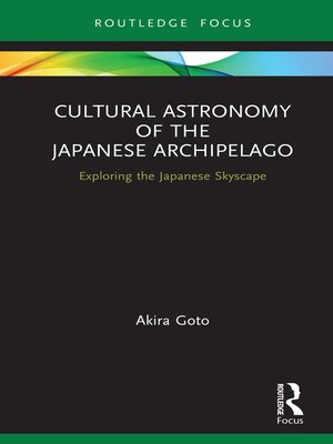 cover image of Cultural Astronomy of the Japanese Archipelago